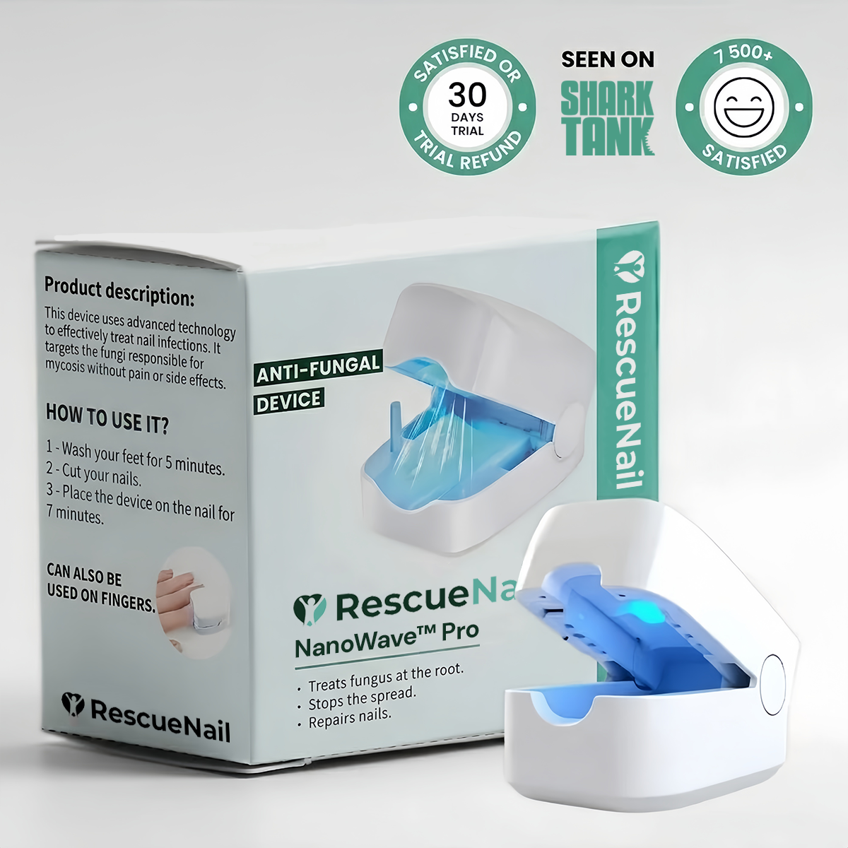 NanoWave Pro™ Anti-Fungal Blue Light Therapy