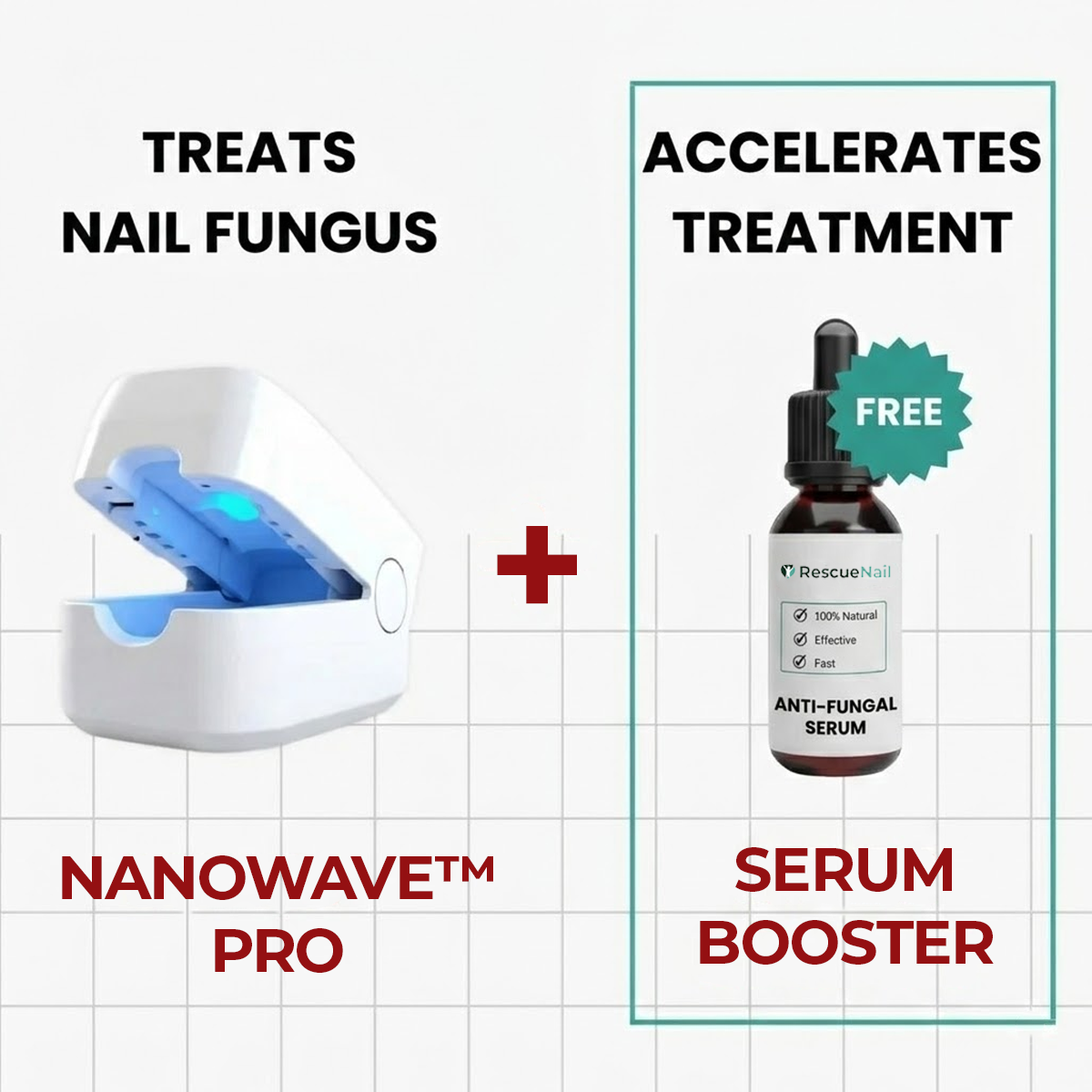 NanoWave Pro™ Anti-Fungal Blue Light Therapy