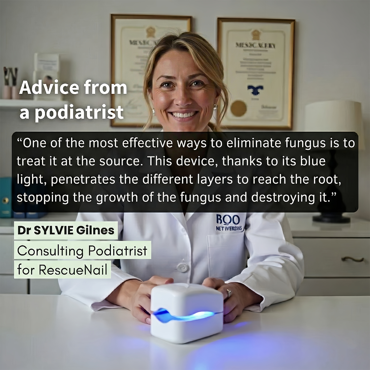 NanoWave Pro™ Anti-Fungal Blue Light Therapy