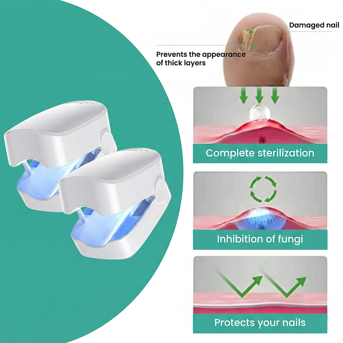 NanoWave Pro™ Anti-Fungal Blue Light Therapy